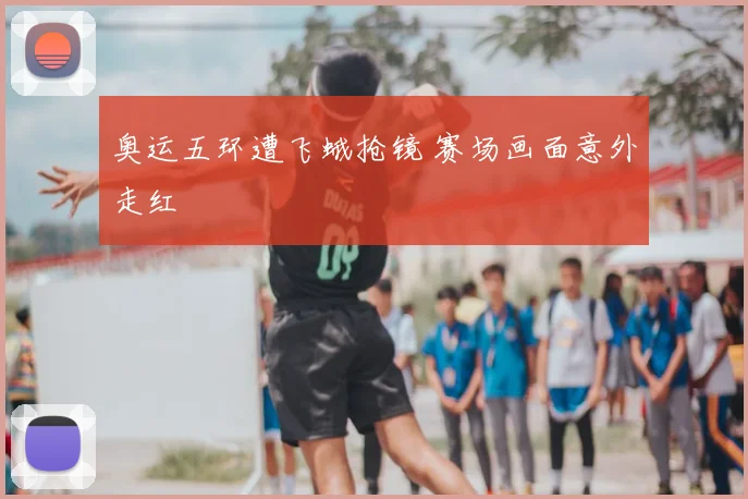 奥运五环遭飞蛾抢镜 赛场画面意外走红