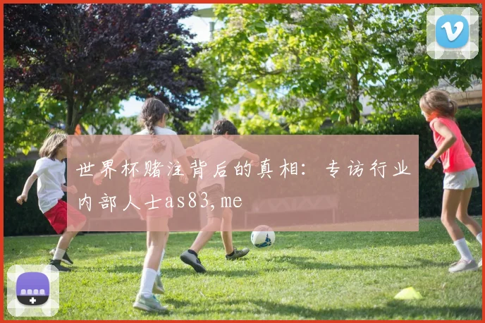 世界杯赌注背后的真相:专访行业内部人士as83,me